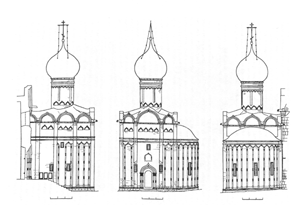 Никоновская церковь. Реконструкция В.В.Кавельмахера.