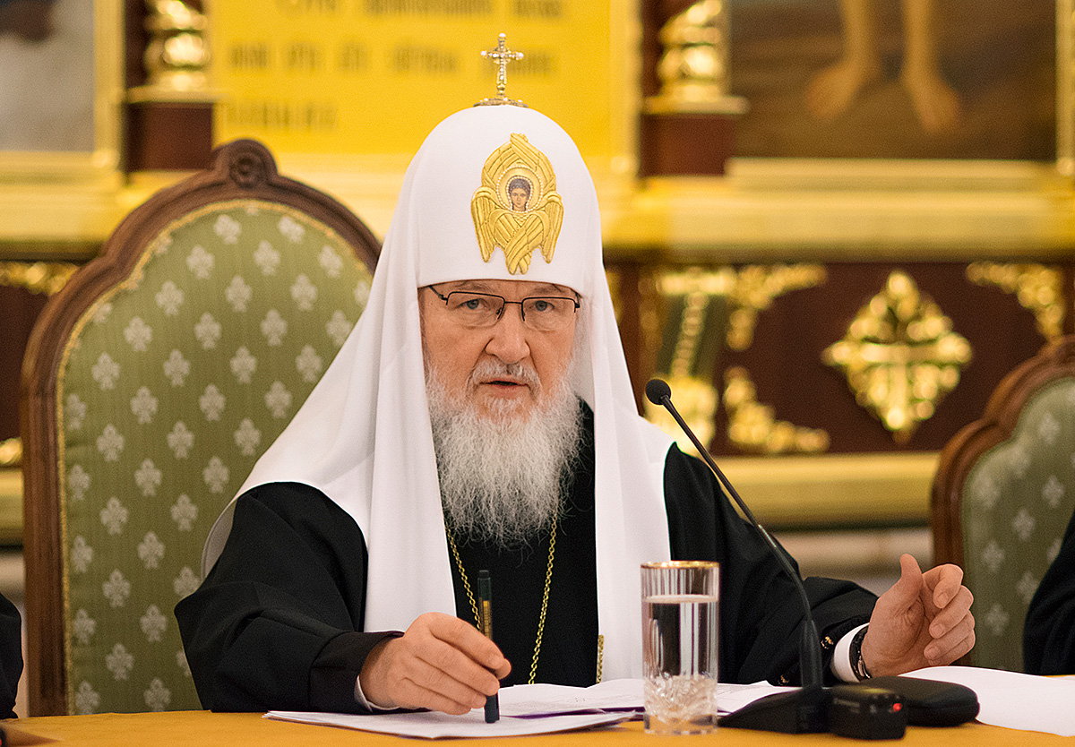 Поздравление Святейшему Патриарху Московскому и всея Руси Кириллу с днем тезоименитства